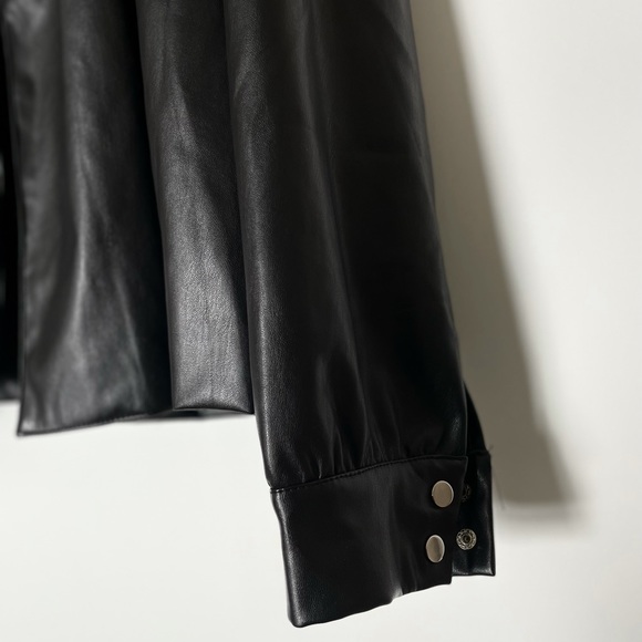 Leather street style jacket - Picture 5 of 7